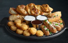 Dragon's Bounty Sampler Platter — Round Table Pizza Union City